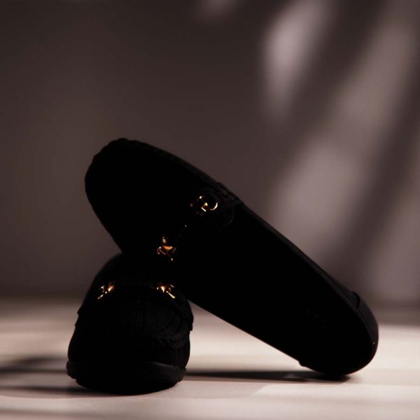 latest black loafer for women bd