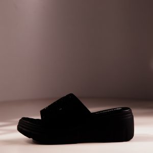 buy women black heel sandal bd