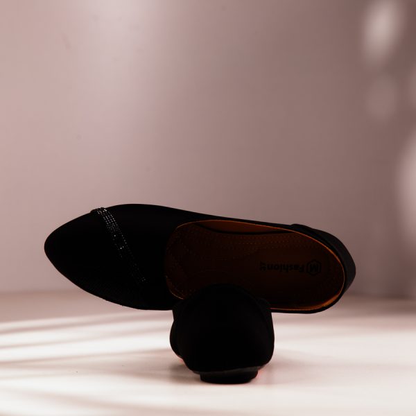 premium black slip on shoes