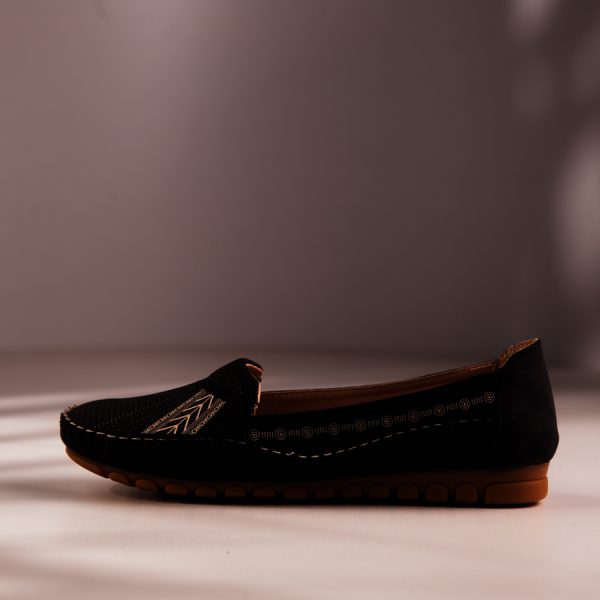 black new loafer for women bd