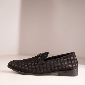 buy black tassel loafer for men
