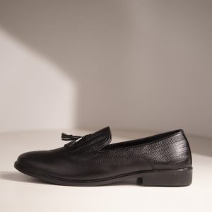 buy black tassel loafer online