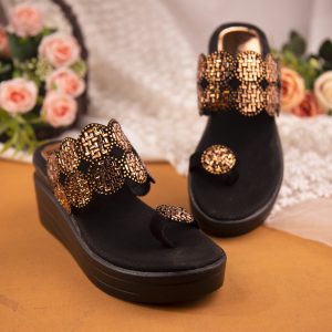 women's heel black sandal