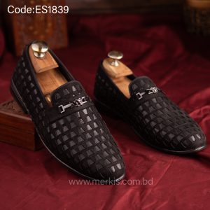 buy black tassel loafer for men