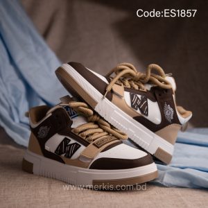 brown and white sneakers for men bd