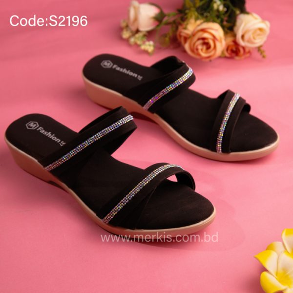 black heel sandal for women bd
