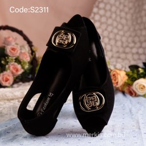 women's black slip on shoes bd