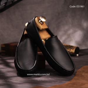 Black Tassel Loafer for Elite Men