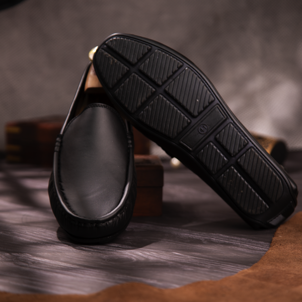 Black Tassel Loafer for Elite Men