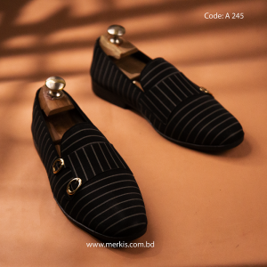 Black Tassel Loafer for Elite Men
