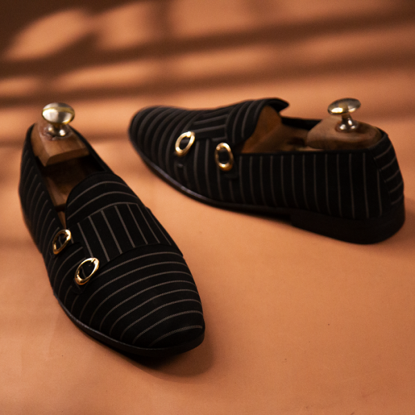 Black Tassel Loafer for Elite Men