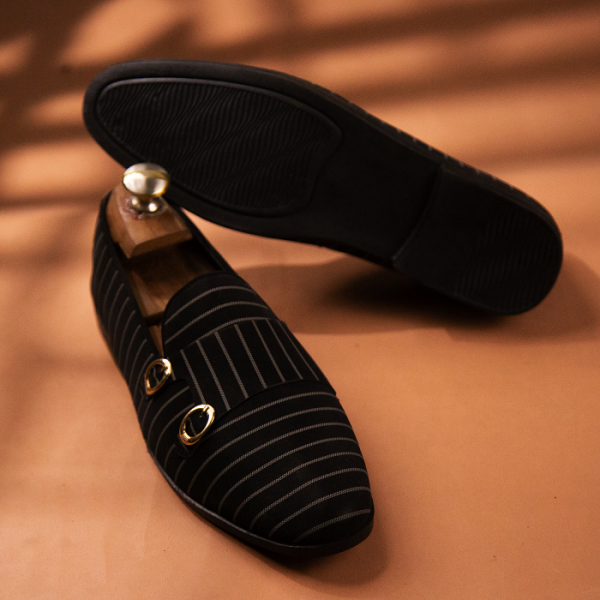 Black Tassel Loafer for Elite Men