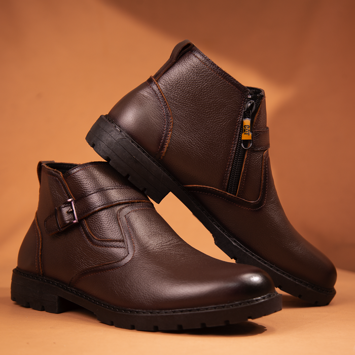 Trendy Genuine Leather Boot in BD
